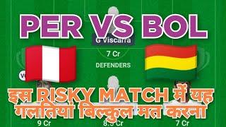 PER vs BOL Football dream11 team | PER vs BOL Football dream11 team prediction win