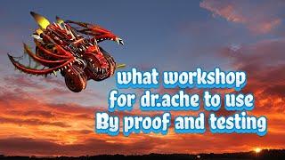 war commander dr.ache workshop what to use and why by proof and  testing