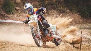 Enduro Vintage Les Comes 2021 | Josep Garcia with 90's KTM 125  by Jaume Soler