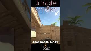 CS2 GOD SMOKE jungle #mirage #cs2  #counterstrike2