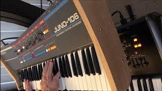 Roland Juno 106 demo  -  My 3 favorite patches