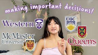 HOW I MADE MY UNIVERSITY DECISION | WHY I CHOSE WESTERN