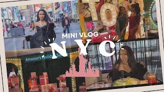 NEW YORK MINUTE! Jaylabrenae VLOGS | NYC vlog| Amazon Holiday | Sister bonding