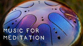 Music for meditation, yoga, work, concentration, relax (Tank Drum, Глюкофон, Steel Tongue Drum)