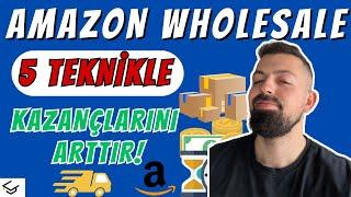 AMAZON FBA WHOLESALE 5 TEKNİKLE KAZANÇLARINIZI ARTTIRMA! | FBA Toptan Satış Mini Eğitimi / Kurs