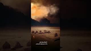 قدم قدم با یه علم میریم تو صحن زیبای حسن️