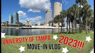 2023 UNIVERSITY OF TAMPA MOVE-IN VLOG!! (AUSTIN HALL)