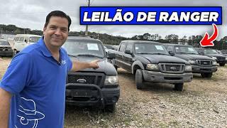 LEILÃO DE FORD RANGER E BLAZER ABANDONADAS PELO GOVERNO