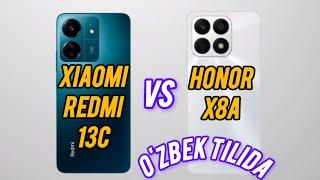 Xiaomi redmi 13C vs Honor X8A | O'zbek tilida