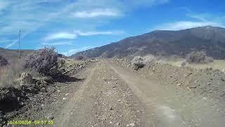 Ryker riding on soft rocky Garson Road