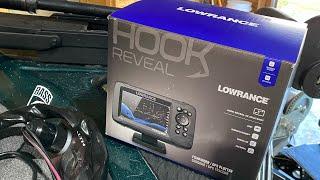 Lowrance Hook Reveal 5ss Installation #lowrancefishing #bassboats #depthfinder