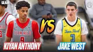 Kiyan Anthony vs Jake West and Peach Jam Final 4  | Day 8 Full Recap 