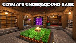 Minecraft: Ultimate Underground Base Tutorial