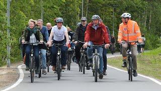 Veloroute 10 erreicht den Campus der Uni Kiel