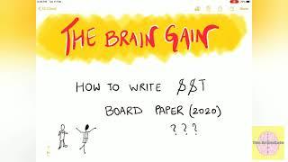 How to write SST board paper Class 10 (2020) / The BrainGain