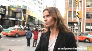 Jill and Jaqueline Hennessy busking during TIFF 2010