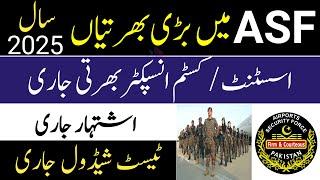 asf jobs 2025|airport security force jobs 2025|govt jobs 2025