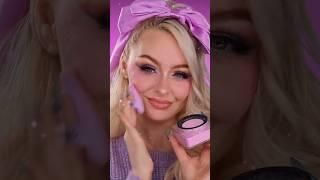 Lizzie McGuire Makeup Transition | Huda Beauty Ube Birthday Cake Makeup | Lilac Makeup | Mcdrew