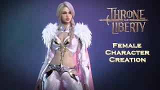 Throne and Liberty Female Character Creation Gorgeous Blonde Girl