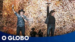 Veja karaokê de ‘Evidências’ com Chitãozinho e Xororó no Rock in Rio