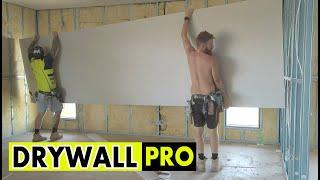 How to Hang Drywall on Walls Fast like the Pros