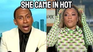 Kimberly Martin Has Meltdown vs Stephen A Smith On First Take Over Tyreek Hill Incident