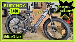 MileStar Burchda RX80 ebike *Unboxing & Assembly*