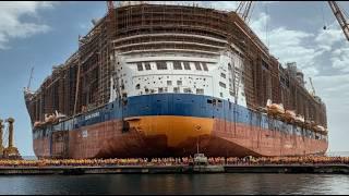 Inside The World's Biggest Shipyards: How Super Cruise Ships And Submarines Are Made