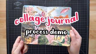 Collage journal demo with East of Honey ️