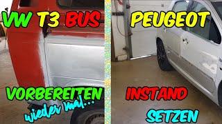 VW T3 Bus ist wieder da und anschließend gibts eine unglaubliche Geschichte: die Peugeot Katastrophe