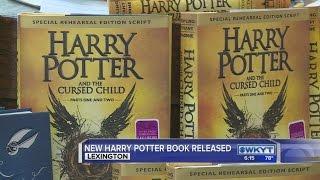 Newest Harry  Potter book releases at midnight