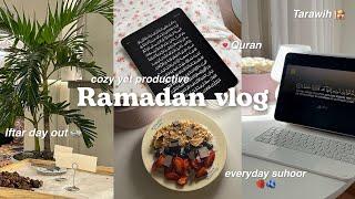 Ramadan vlog being productive while fasting, suhoor, Tahajjud, cleaning, Tarawih, Iftar day out🫕