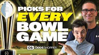 College Football Picks & Predictions for EVERY Bowl Game 2024-25 | Betting U