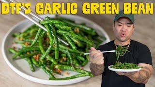 How to Make: Din Tai Fung Garlic Green Beans at Home in Less Than 10 minutes for $5!