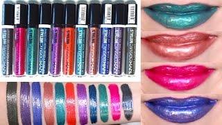 NYX Cosmic Metals Lip Creams | All 11 Lip Swatches & Review