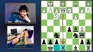 Sacrificou a Dama na Abertura??  GM Evandro Vs Mateus Damasceno - Copa Chessflix