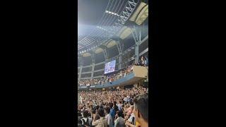 Fans gather in unison at Wankhede Stadium to welcome Team India