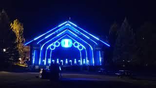 2021 Antioch band shell Christmas light show