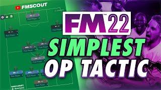 The Simplest OP FM22 Tactic So Far!  | FM Scout Tactics Knap