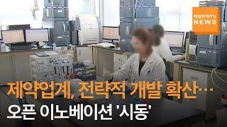 [매일경제TV 뉴스]제약업계, 전략적 개발 확산…오픈 이노베이션 '시동'