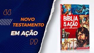 Novo Testamento em Ação | Em Quadrinhos- Livrarias Família Cristã