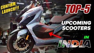 Top 5 Upcoming Scooters in India 2025  New Scooters Launch in India |  Features & Launch Dates