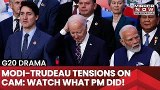 Modi-Trudeau Tensions On Cam? G20 Dramatic Photo Op Shows Rift? Biden Tries To Mend Ties?