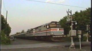 The Last Amtrak F40 to Run - Empire Service 6/1/2002