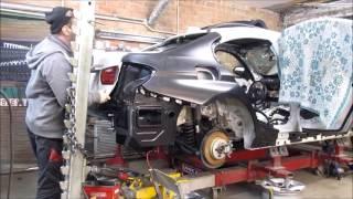 BMW 3.  Body repair. Ремонт кузова.