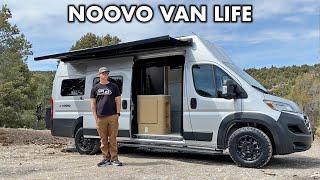 RV Camping in a Super High Roof ProMaster Camper Van | Noovo Plus LB