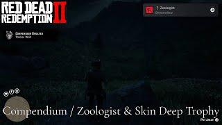 Red Dead Redemption 2 - Compendium / Zoologist & Skin Deep Trophy