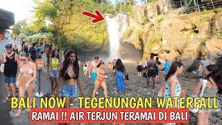 air terjun teramai