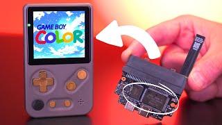 IMPOSSIBLY Tiny Game Boy Color Motherboard with Real Nintendo CPU