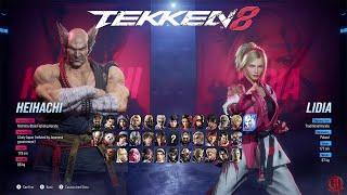 Tekken 8 - All Characters & Tekken Shop Costumes + Stages & DLC (Heihachi/Genmaji Temple) *Updated*